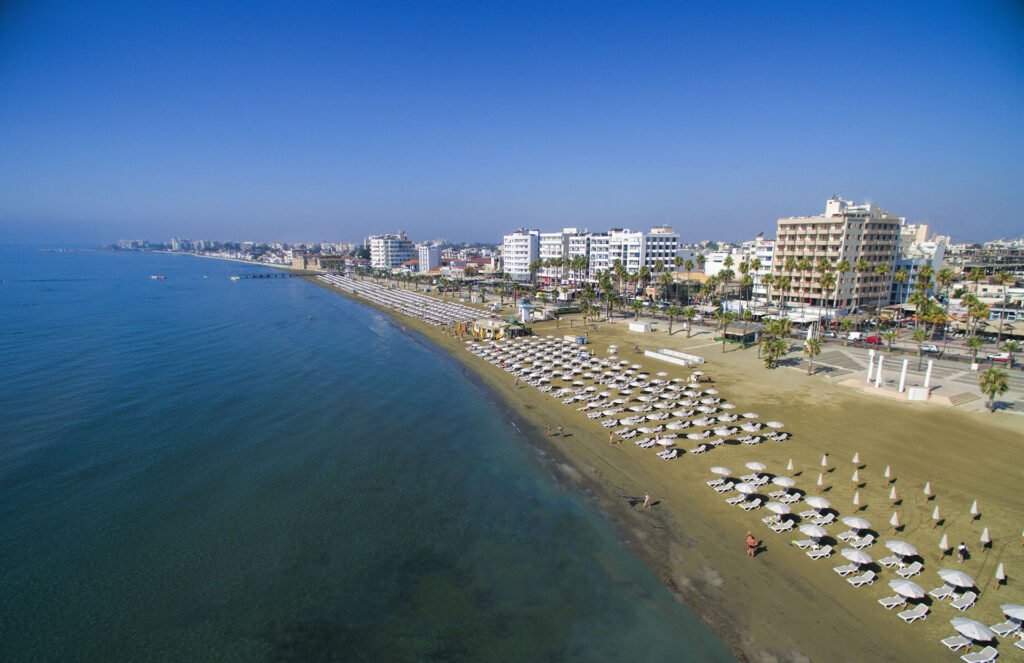 Larnaca Apartments Buildings Aerial